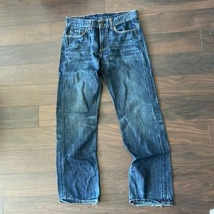 Mens Armani Exchange Blue Jeans